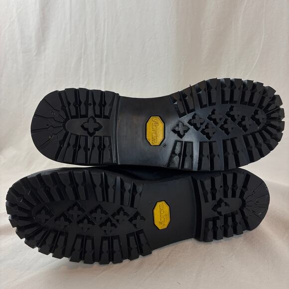 Black Leather Vibram Sole 10\